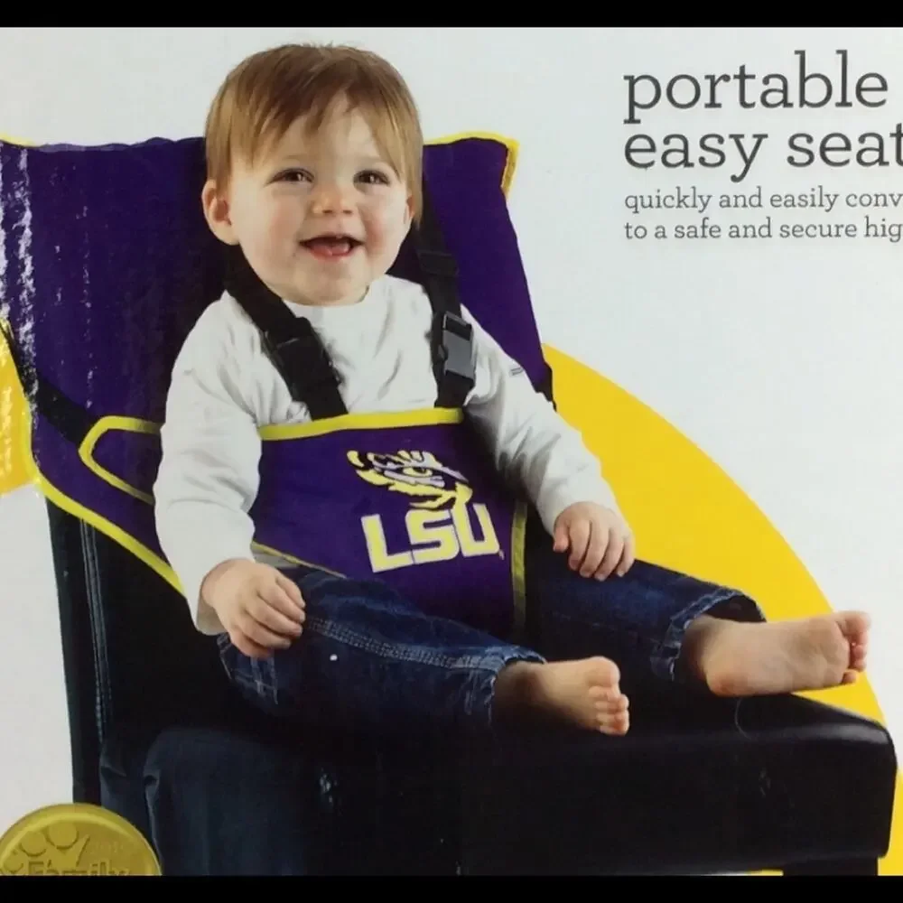 🐯NCAA LSU Tigers Cozy Cover Portable Easy Seat